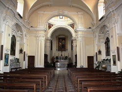 L'interno della Chiesa dell'Annunziata, Maratea